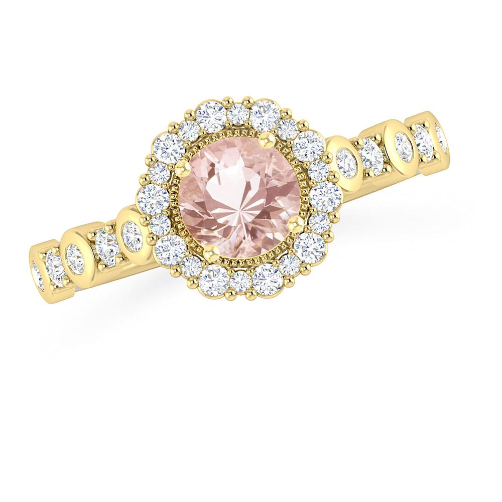 Yellow Gold - Morganite