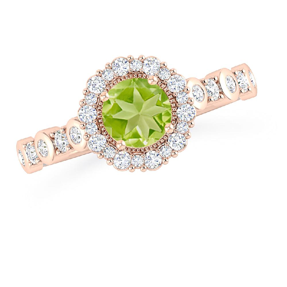 Rose Gold - Peridot