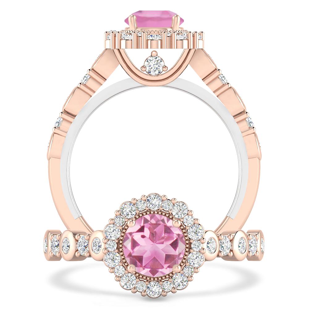 Rose Gold - Pink Tourmaline