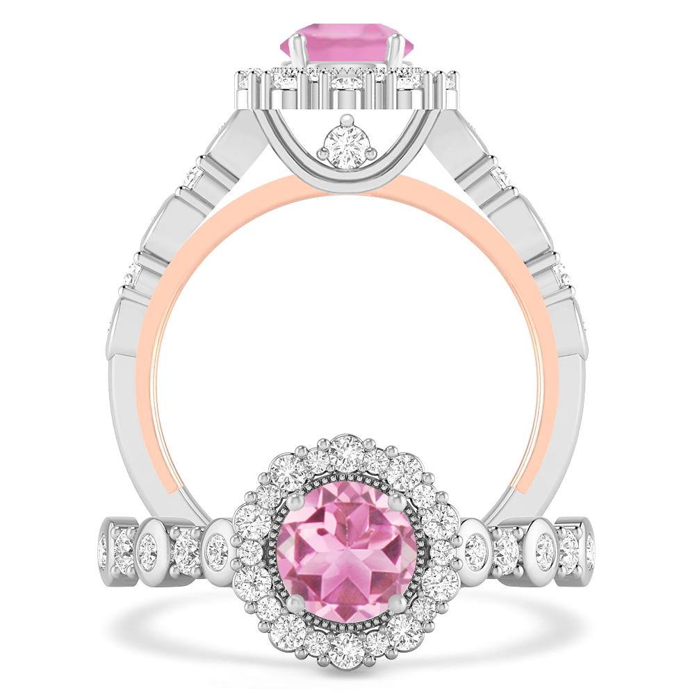 White Gold - Pink Tourmaline