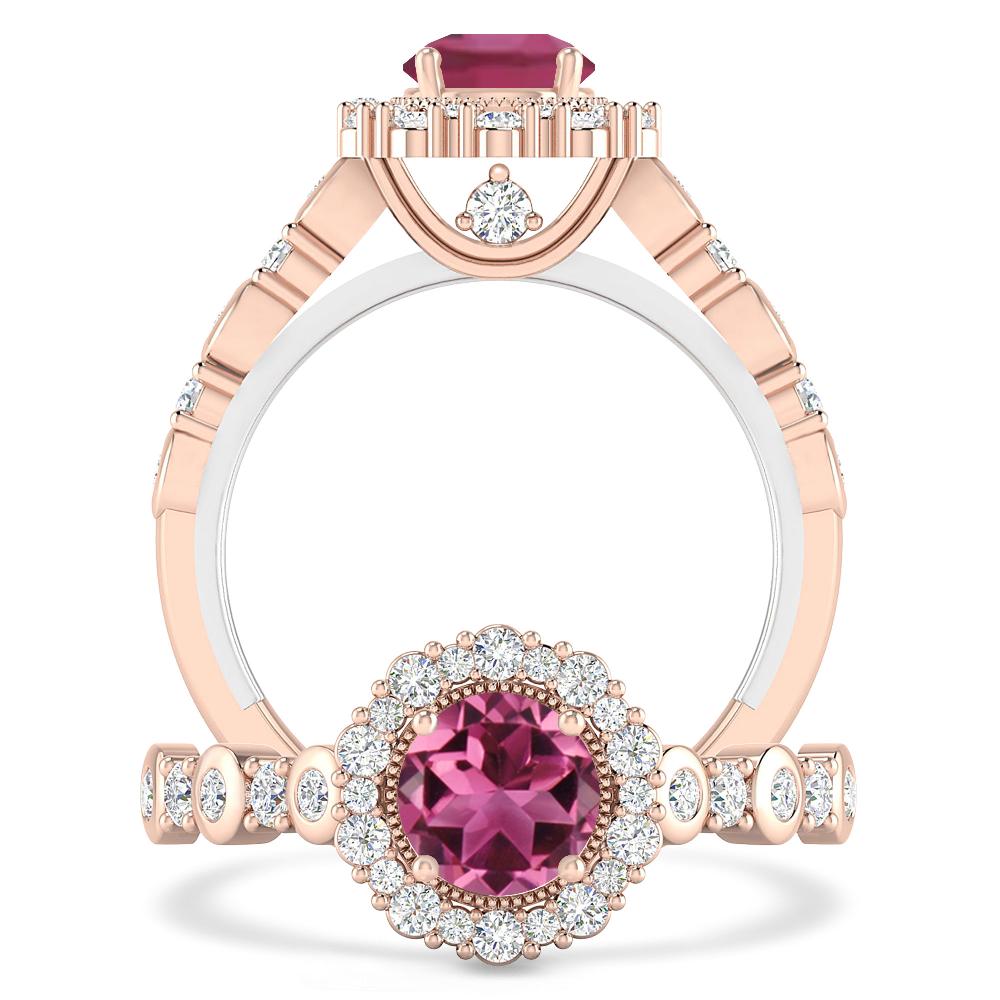 Rose Gold - Pink Tourmaline