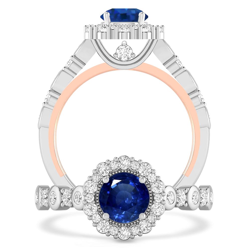 White Gold - Sapphire