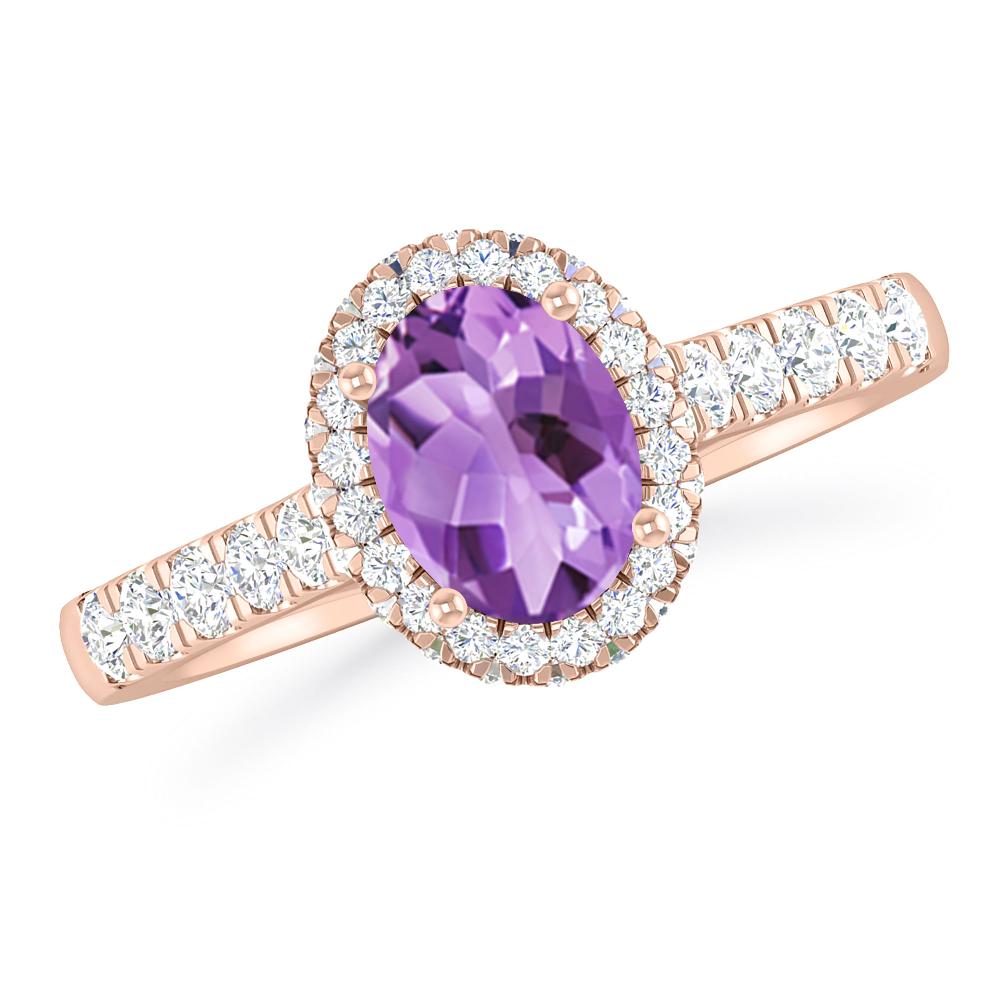 Rose Gold - Amethyst