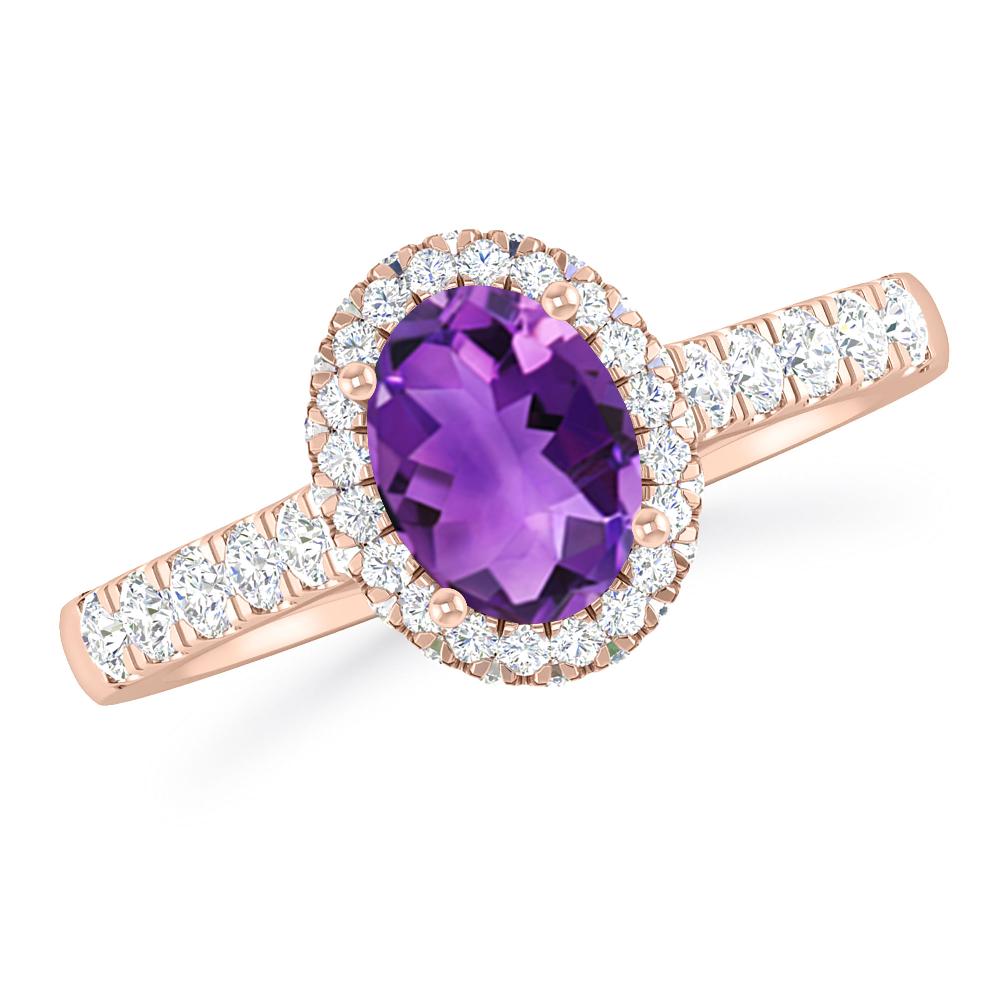 Rose Gold - Amethyst