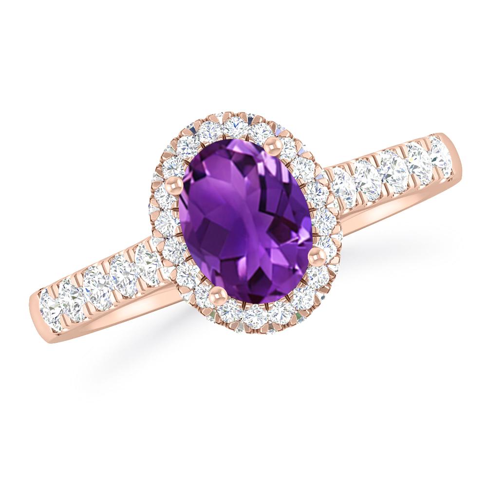 Rose Gold - Amethyst