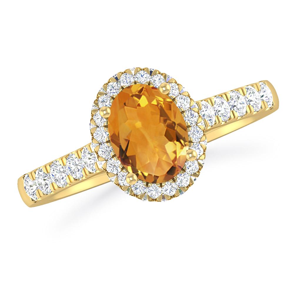 Yellow Gold - Citrine