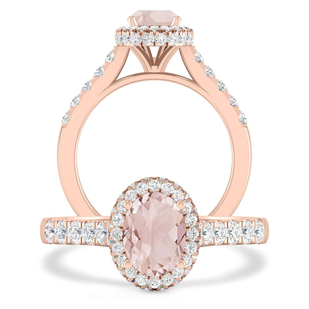 Rose Gold - Morganite