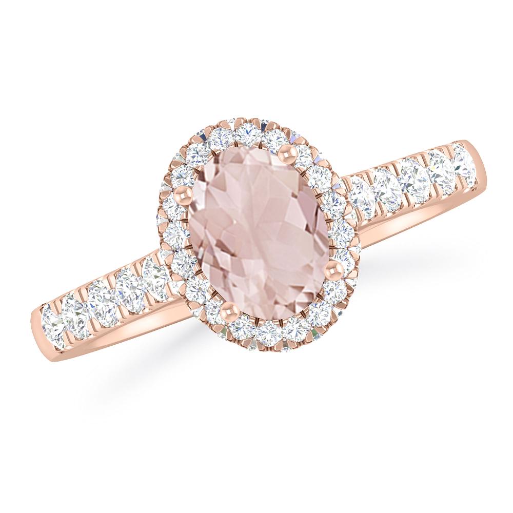 Rose Gold - Morganite