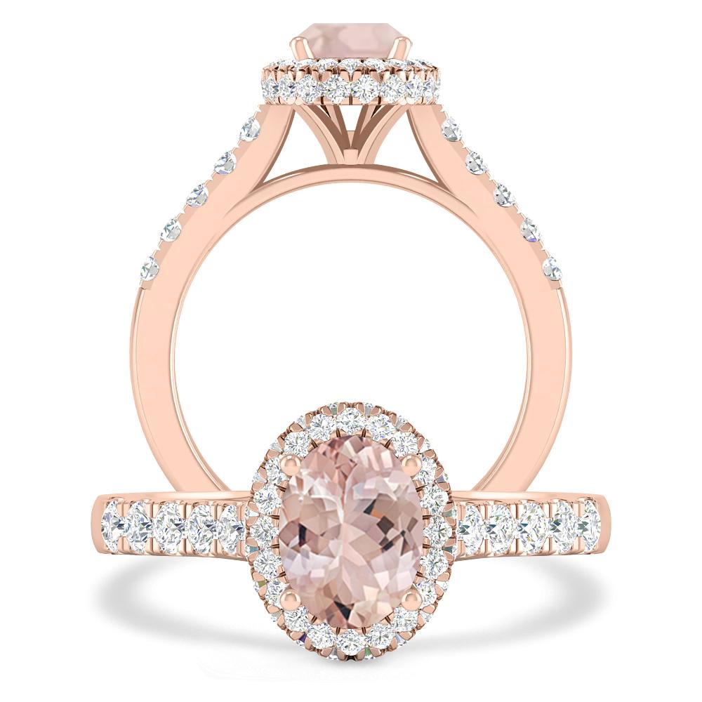 Rose Gold - Morganite