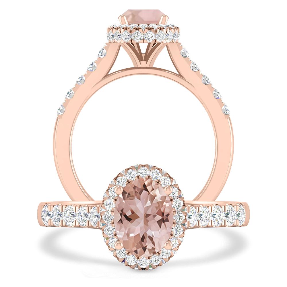 Rose Gold - Morganite
