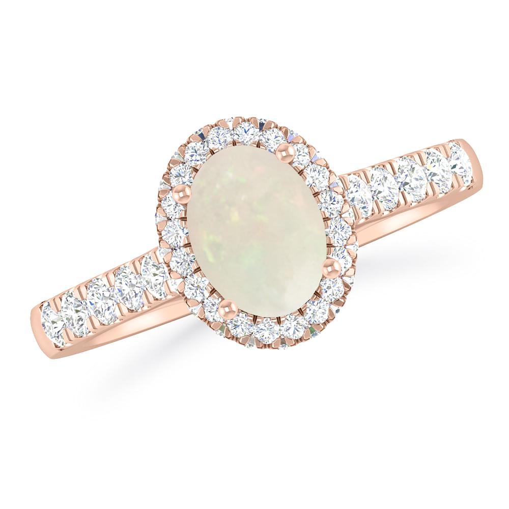 Rose Gold - Opal