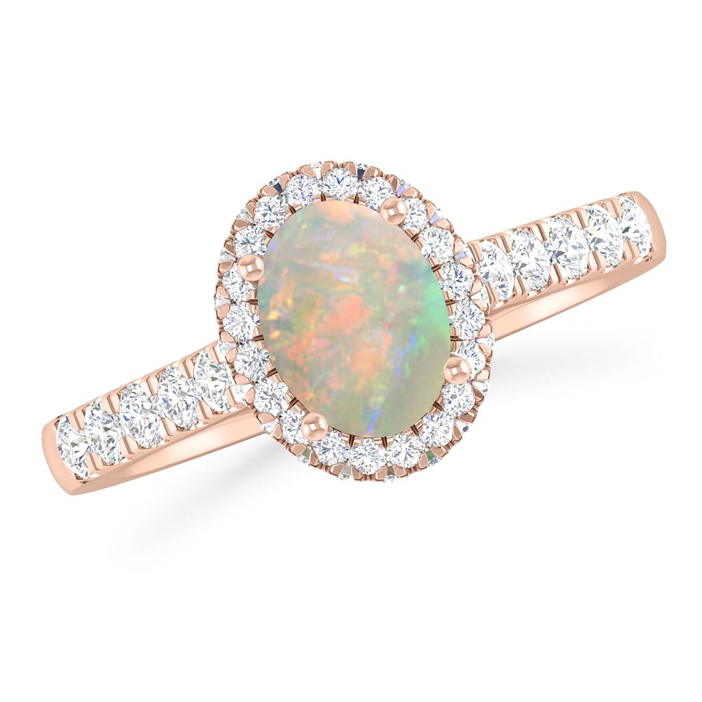 Rose Gold - Opal