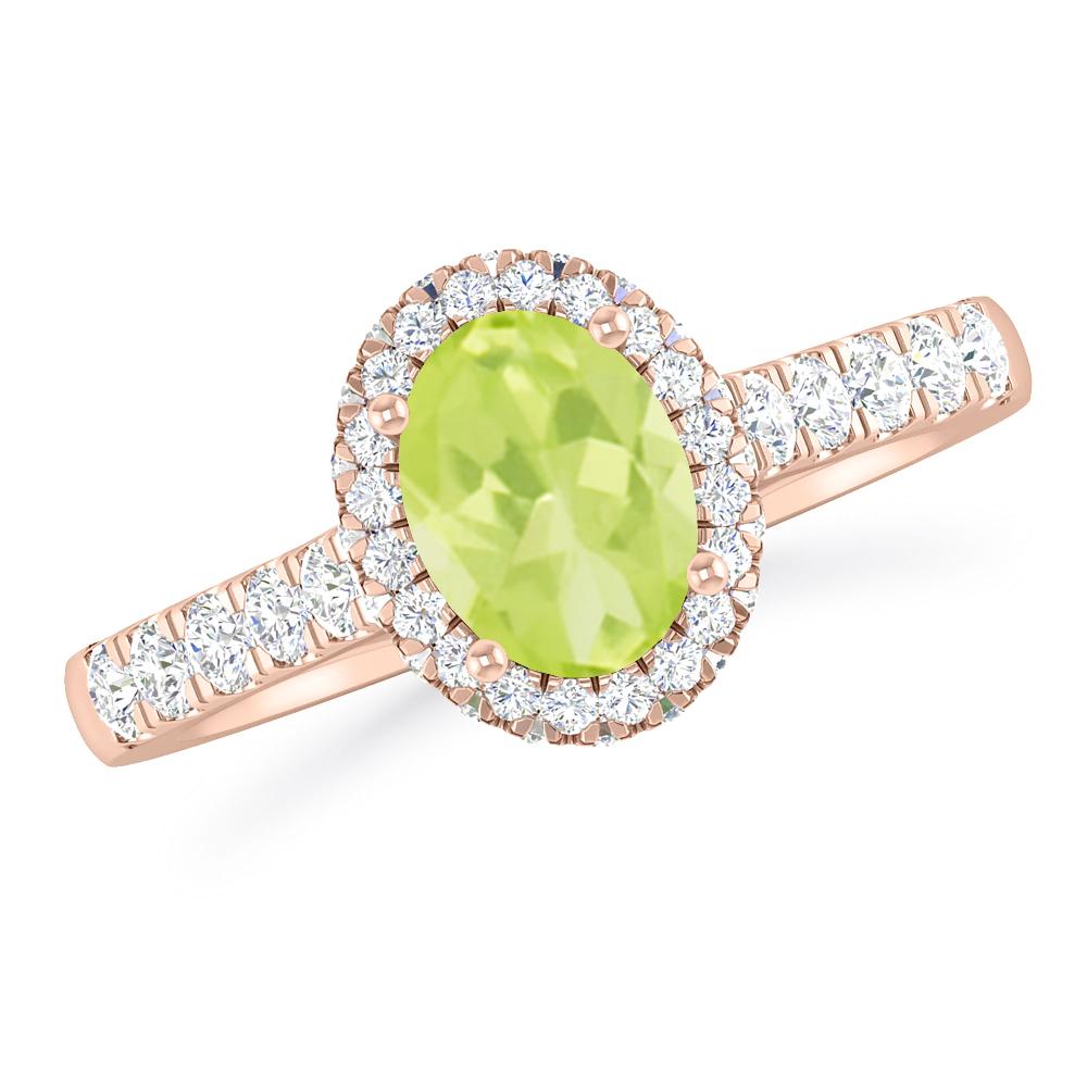 Rose Gold - Peridot