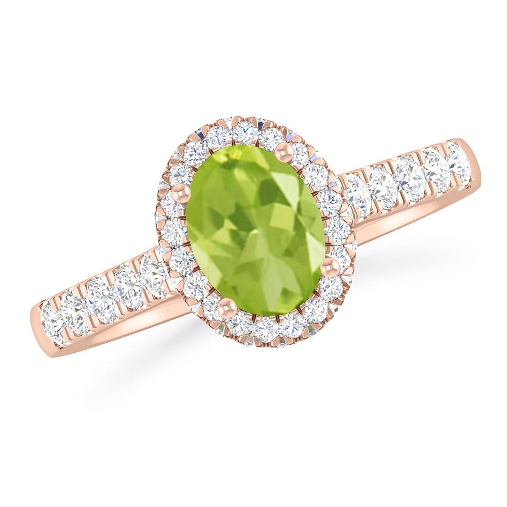 Rose Gold - Peridot