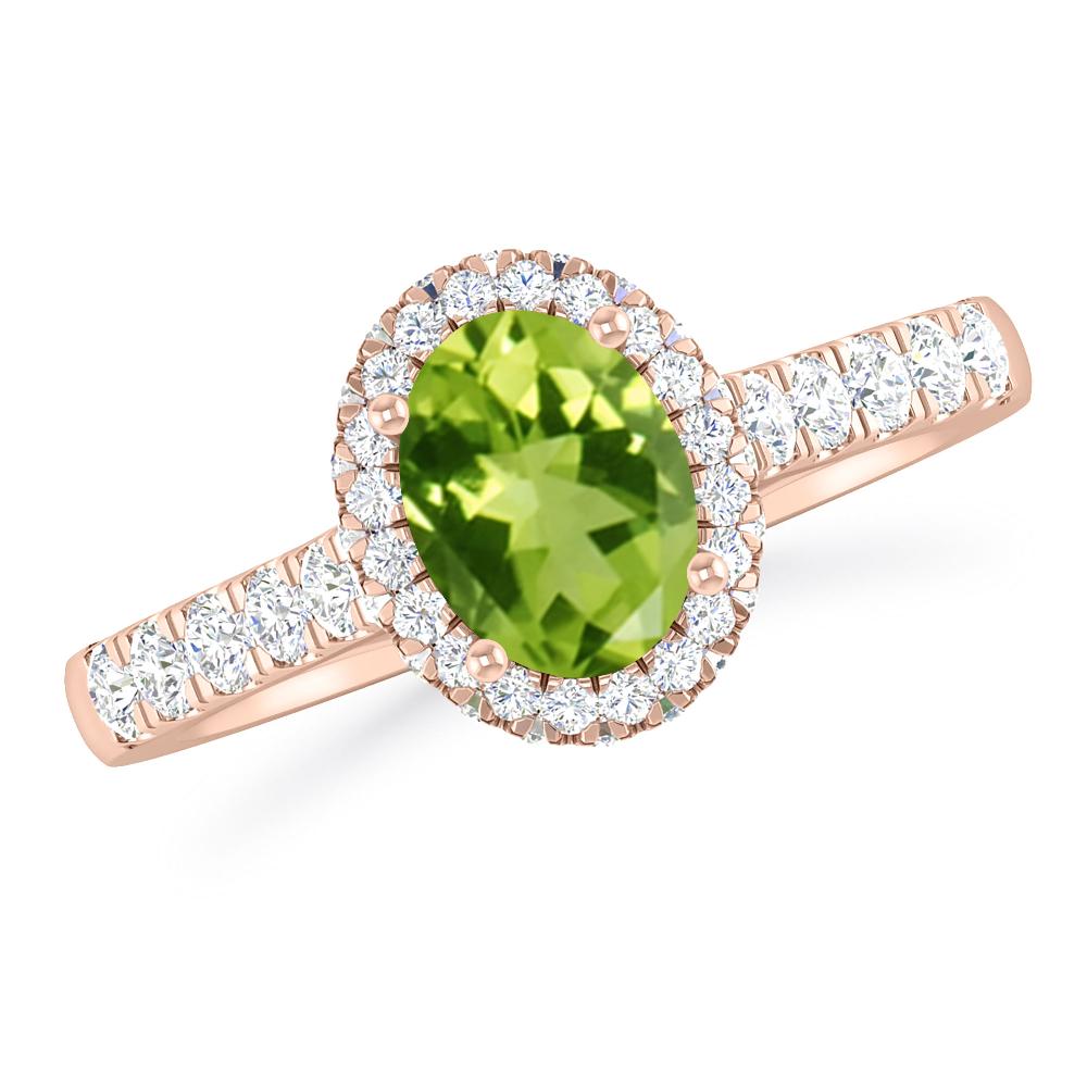 Rose Gold - Peridot