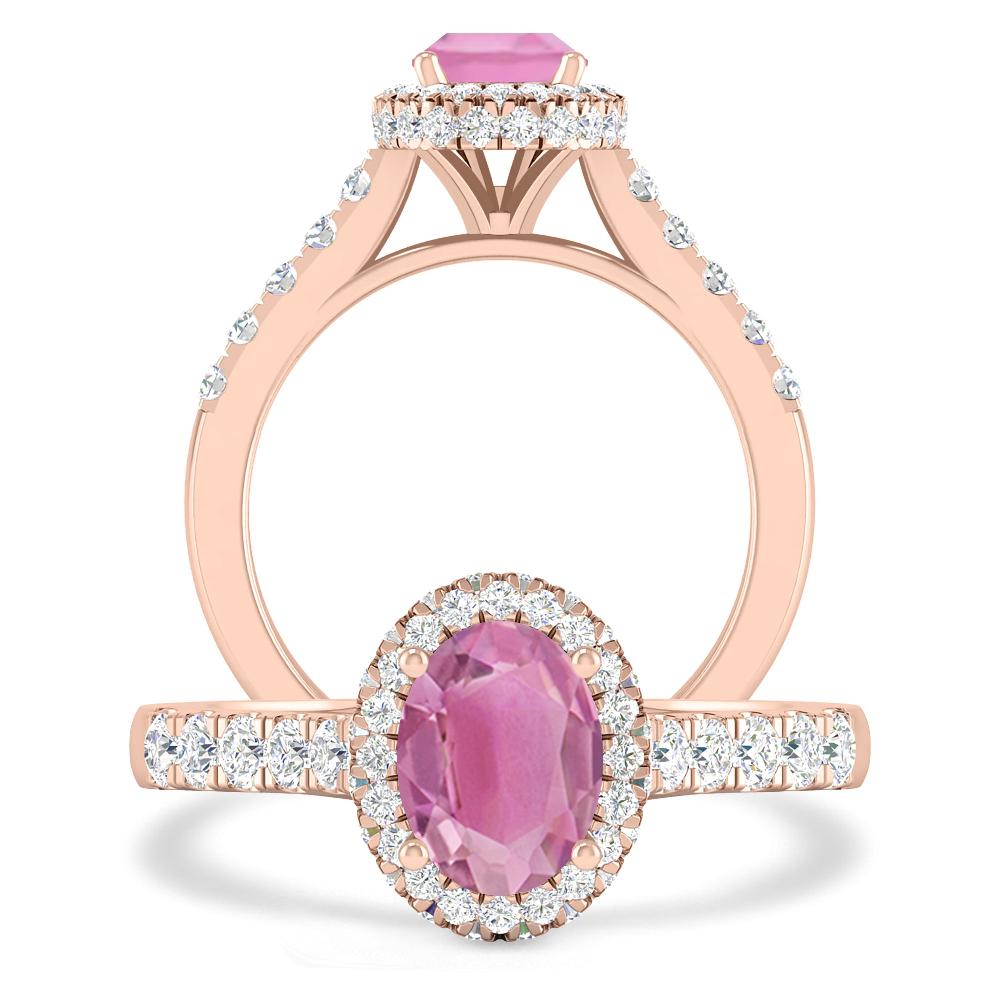 Rose Gold - Pink Tourmaline