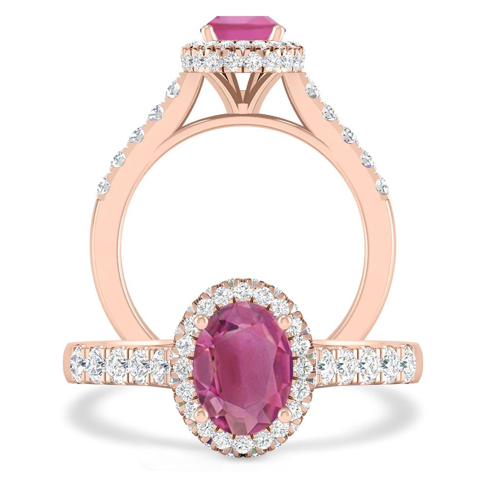 Rose Gold - Pink Tourmaline