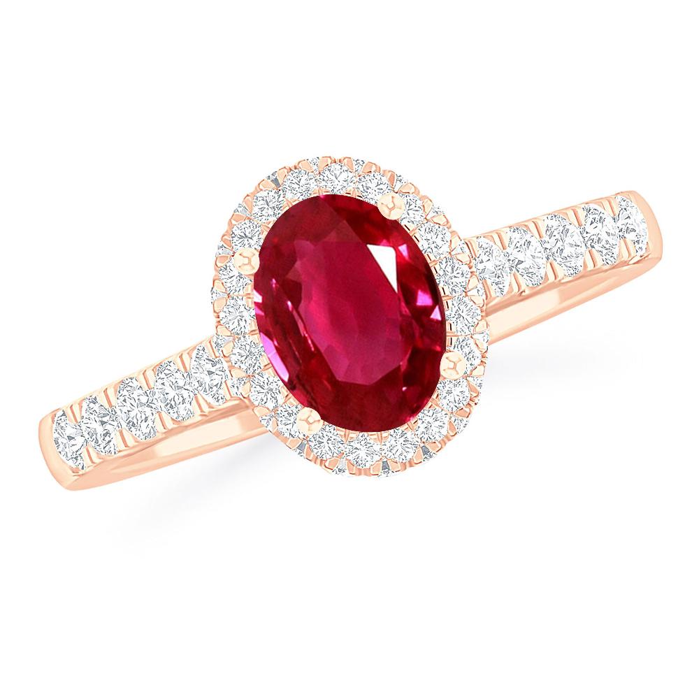 Rose Gold - Ruby