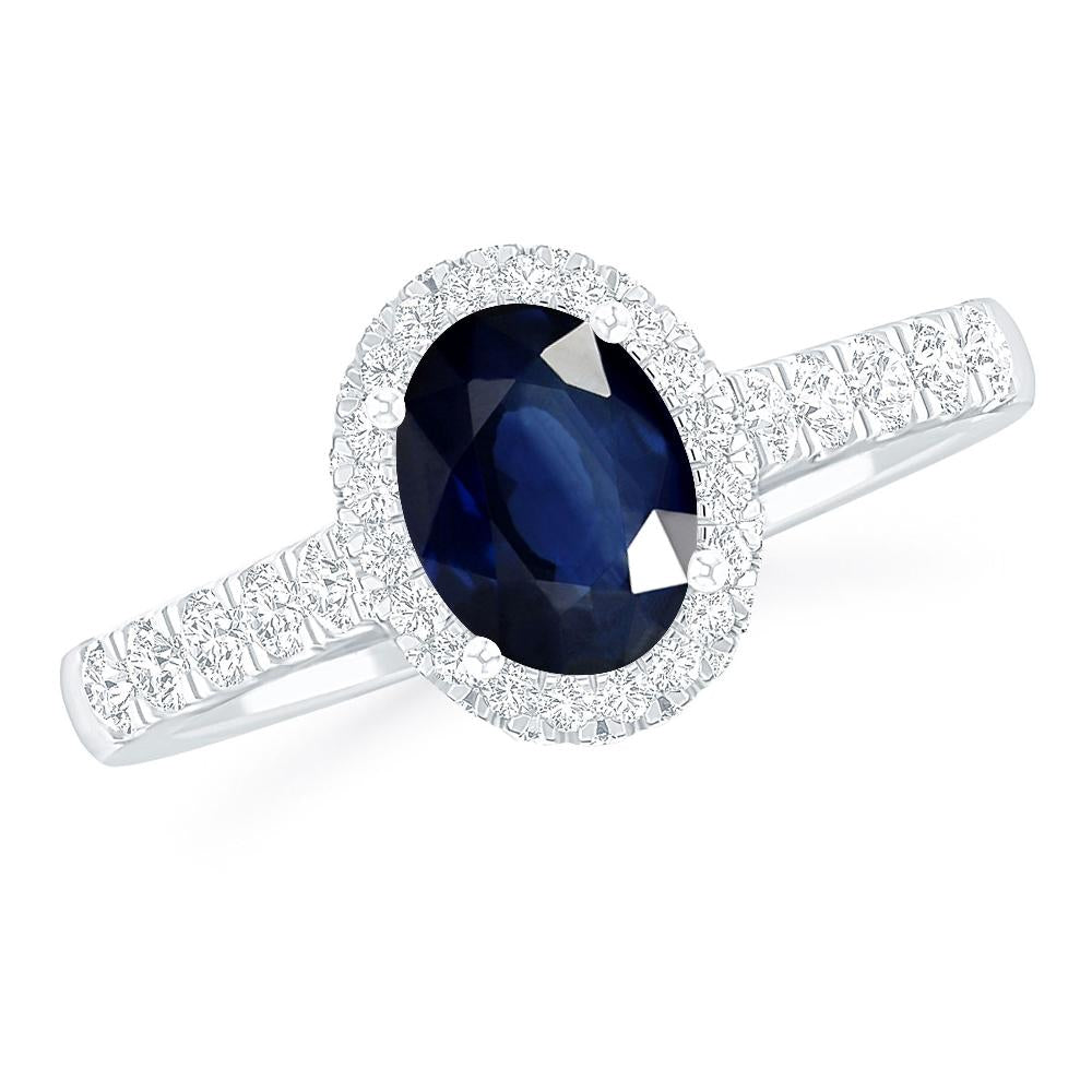 White Gold - Sapphire