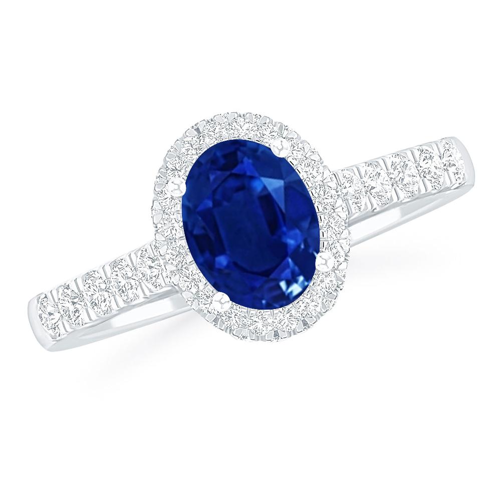 White Gold - Sapphire