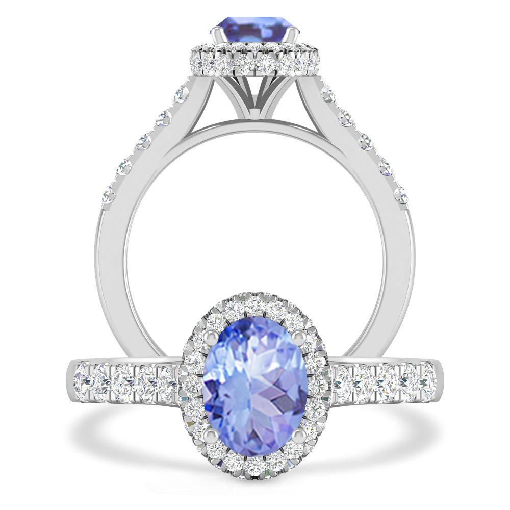 White Gold - Tanzanite