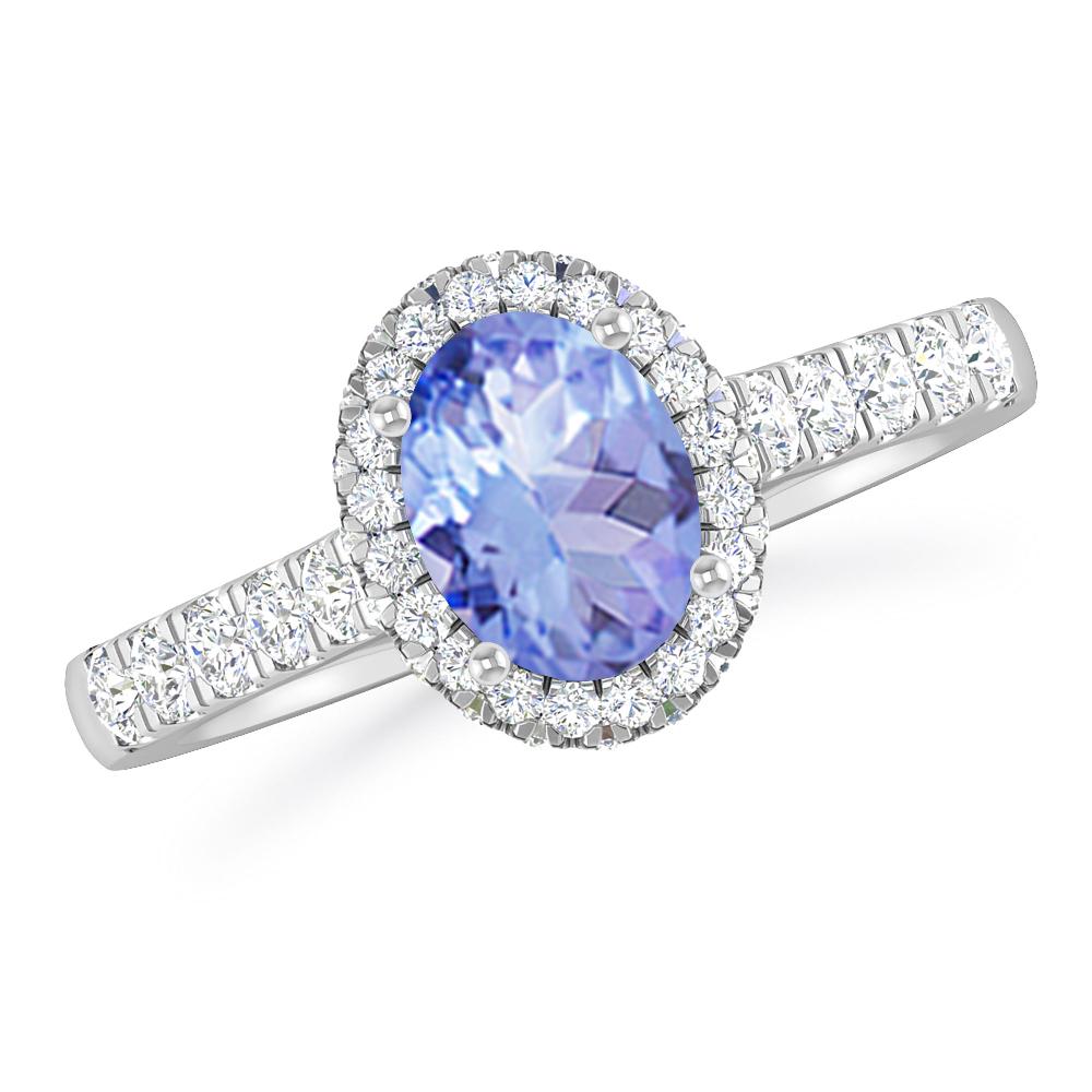 White Gold - Tanzanite