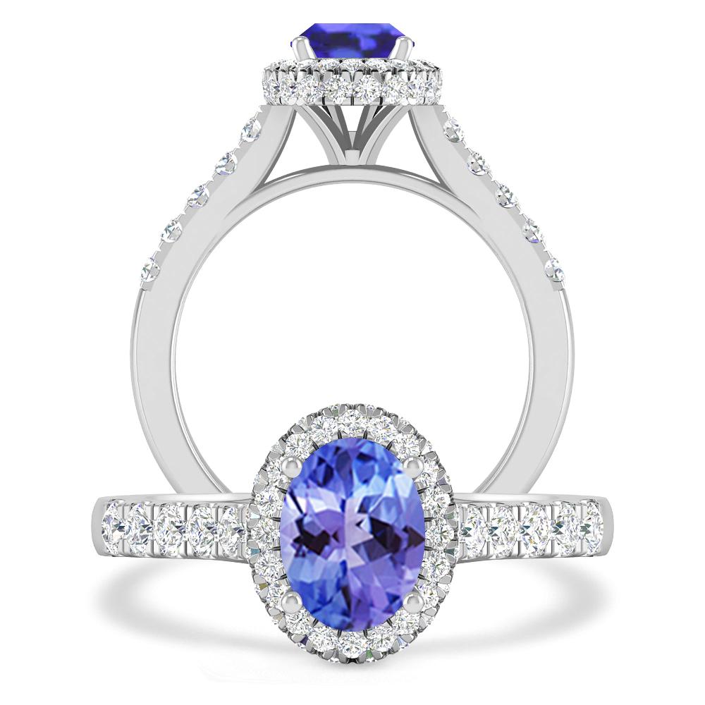 White Gold - Tanzanite