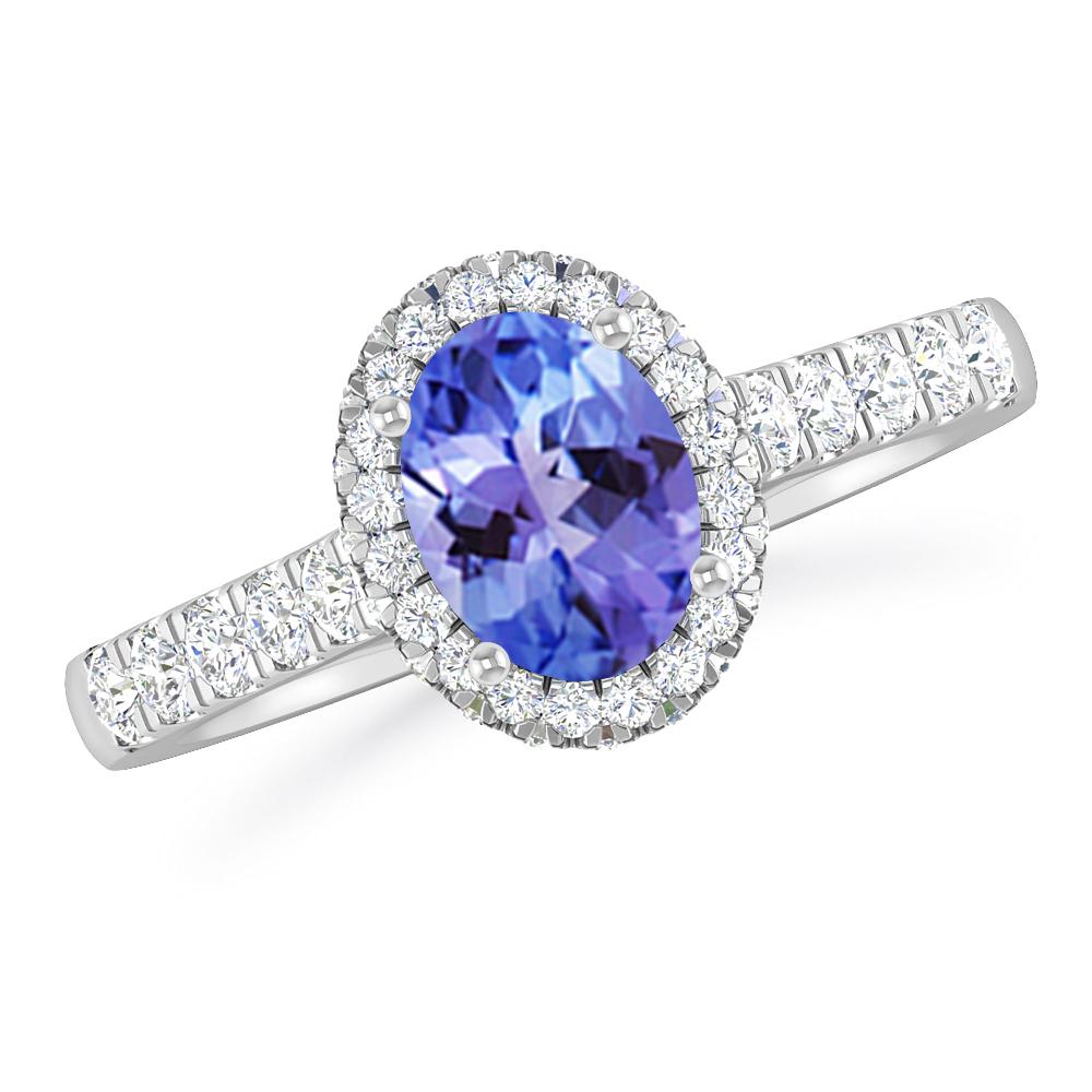 White Gold - Tanzanite