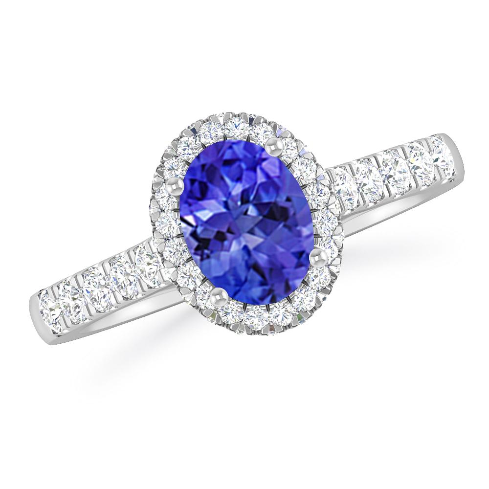 White Gold - Tanzanite