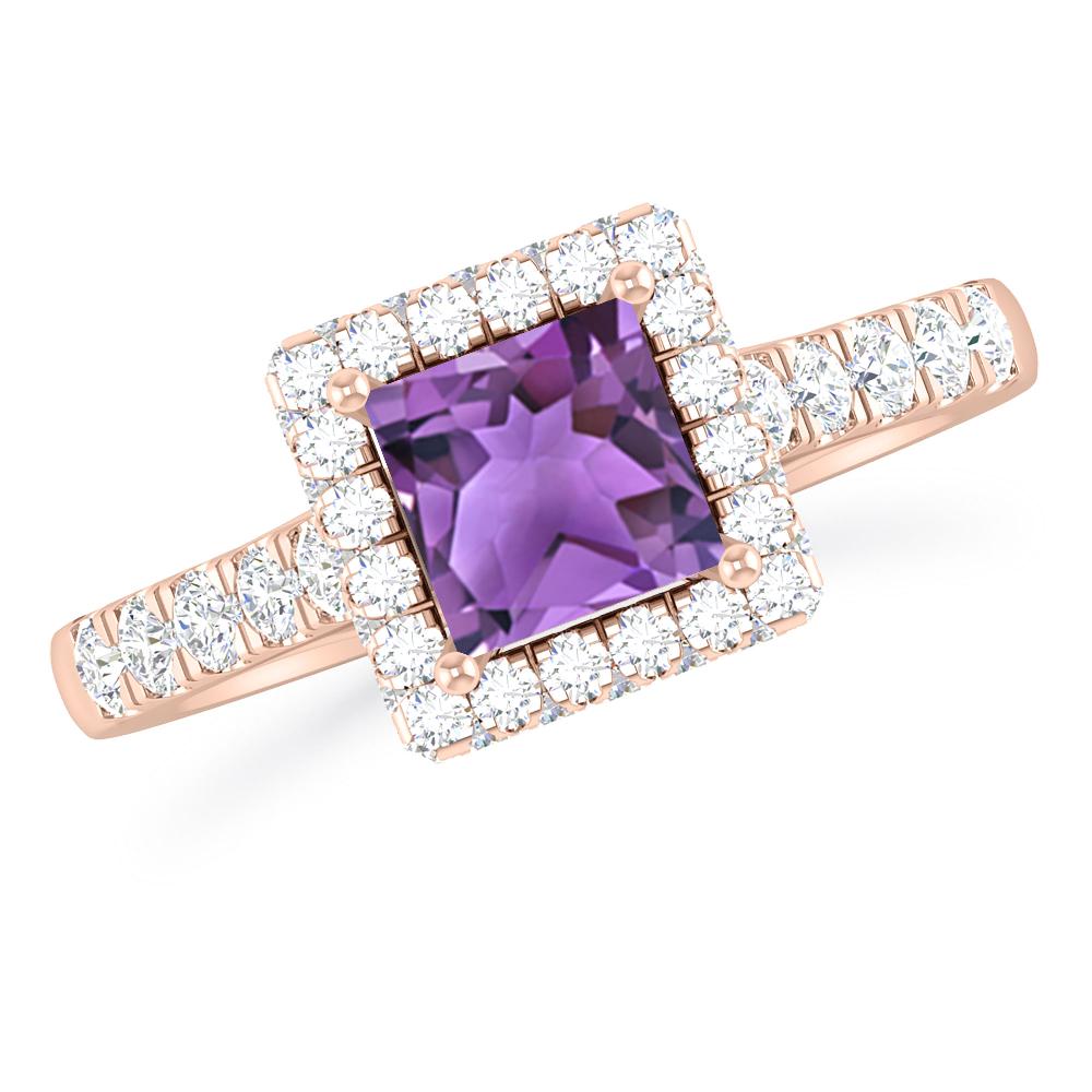 Rose Gold - Amethyst