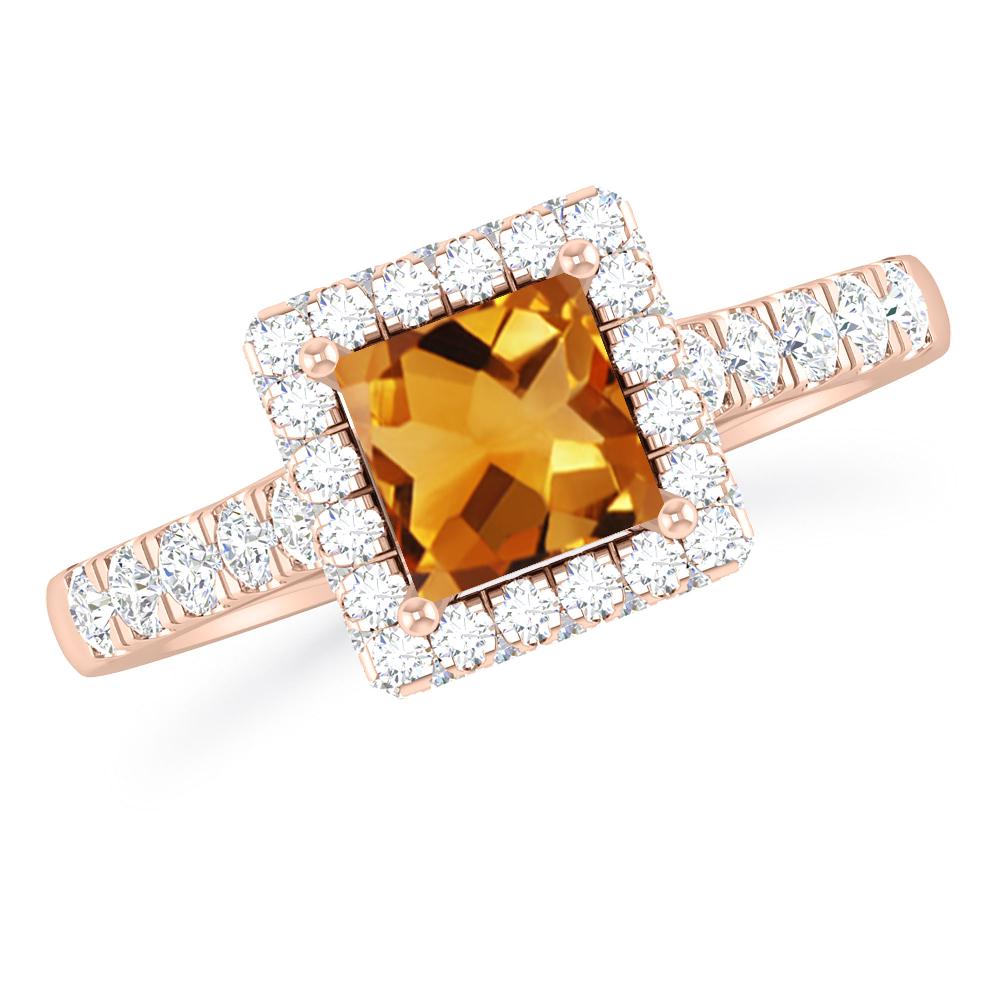 Rose Gold - Citrine