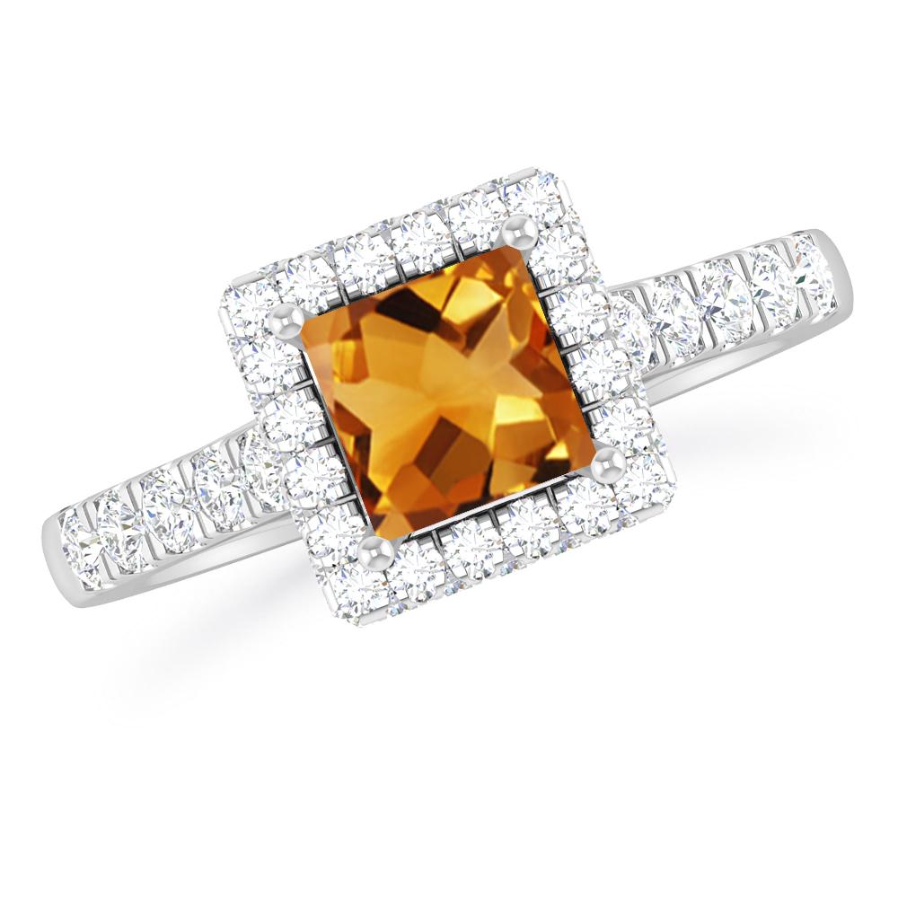 White Gold - Citrine