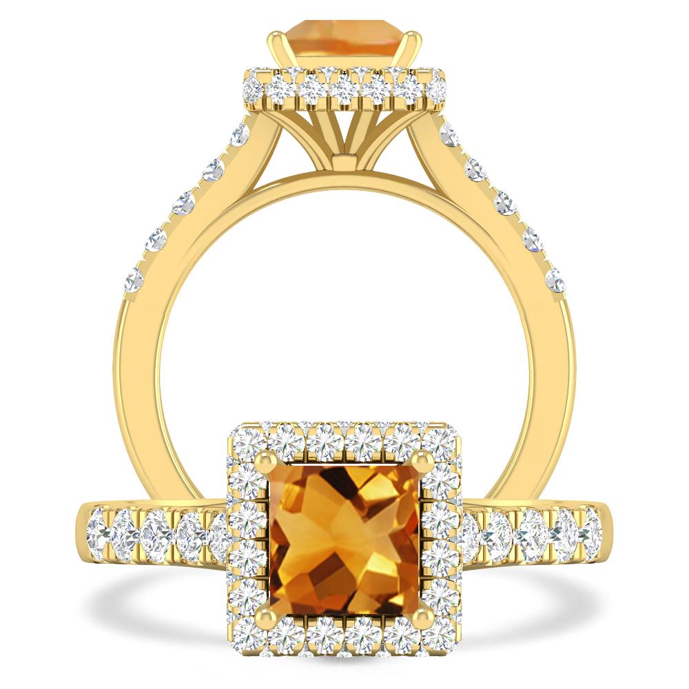 Yellow Gold - Citrine