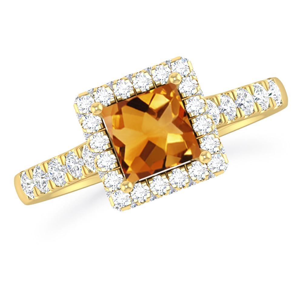 Yellow Gold - Citrine