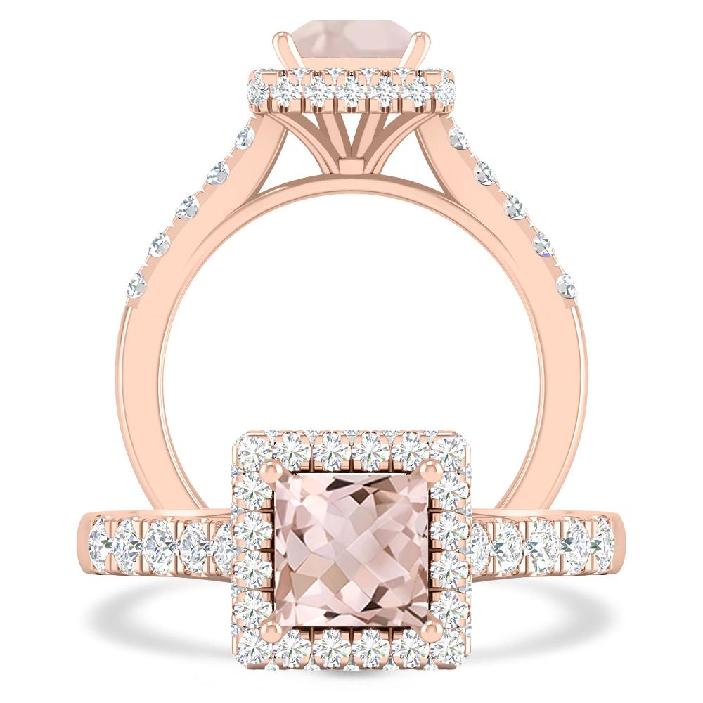 Rose Gold - Morganite