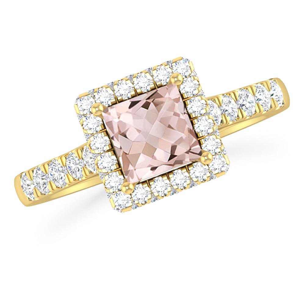 Yellow Gold - Morganite