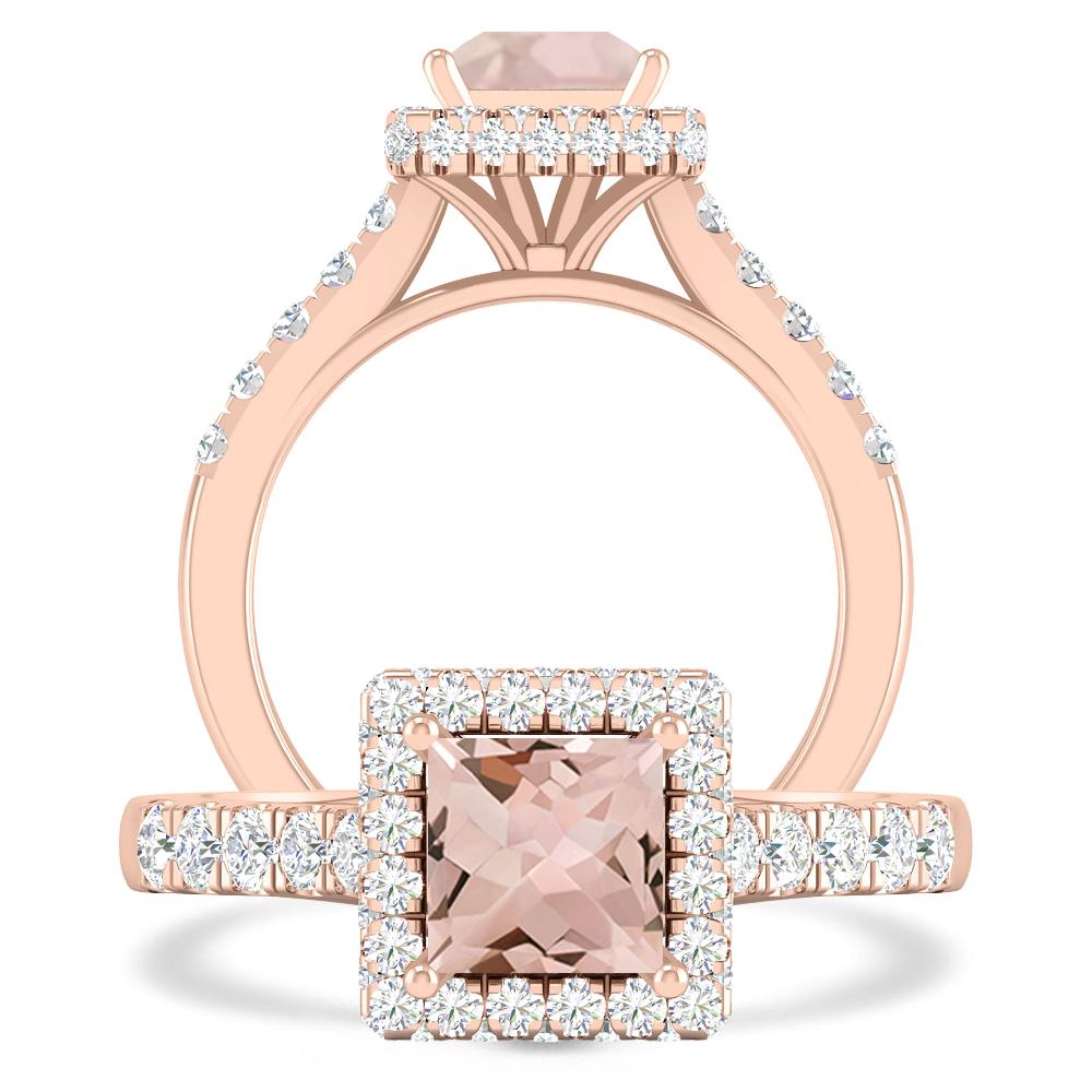 Rose Gold - Morganite