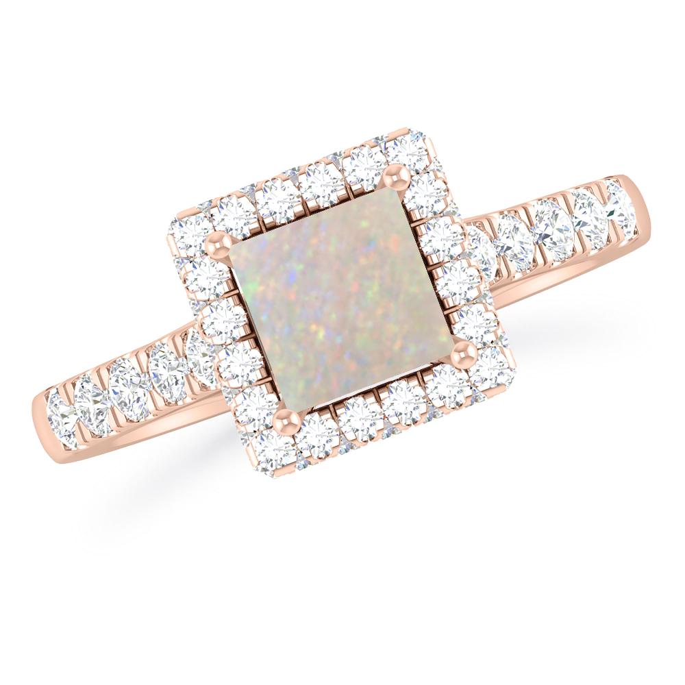 Rose Gold - Opal