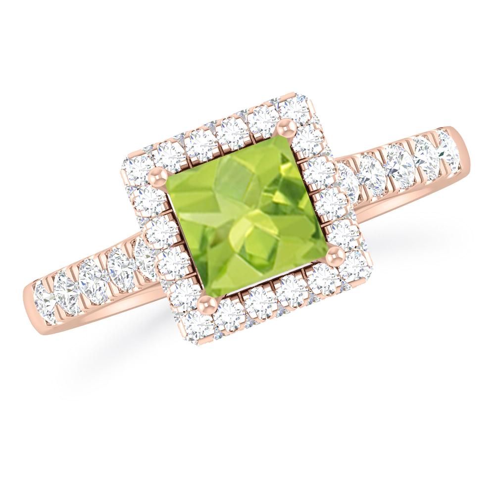 Rose Gold - Peridot