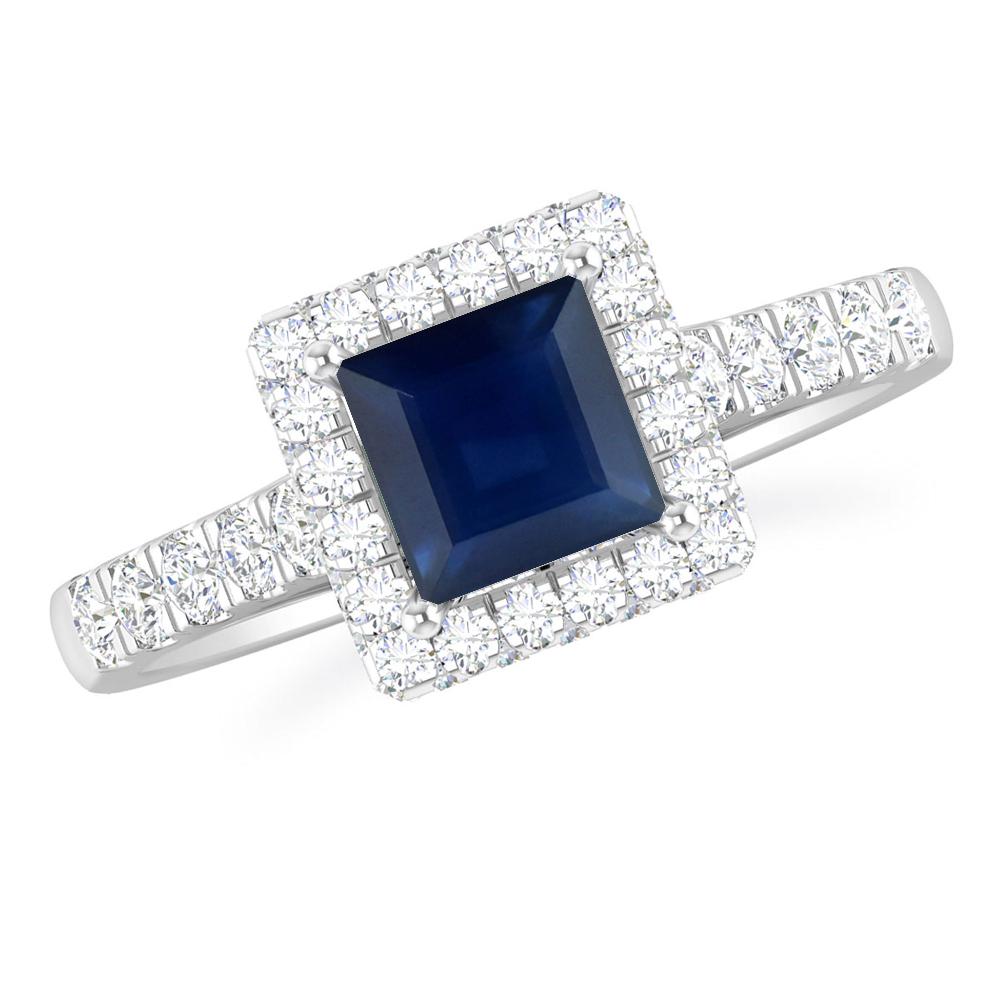 White Gold - Sapphire