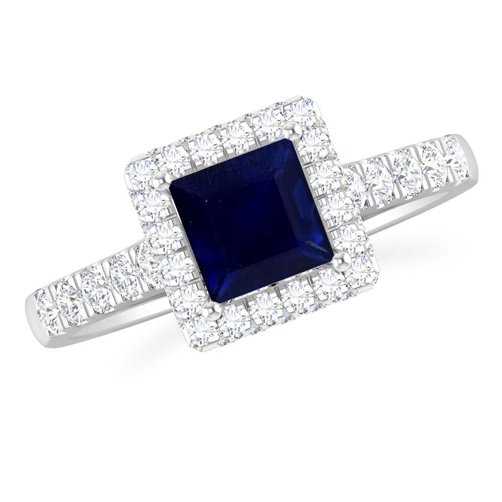 White Gold - Sapphire