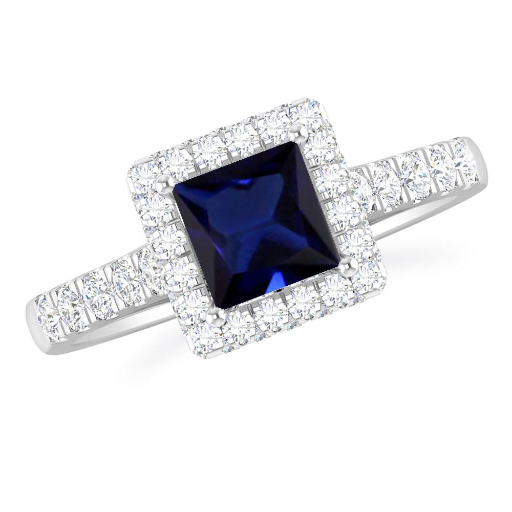 White Gold - Sapphire