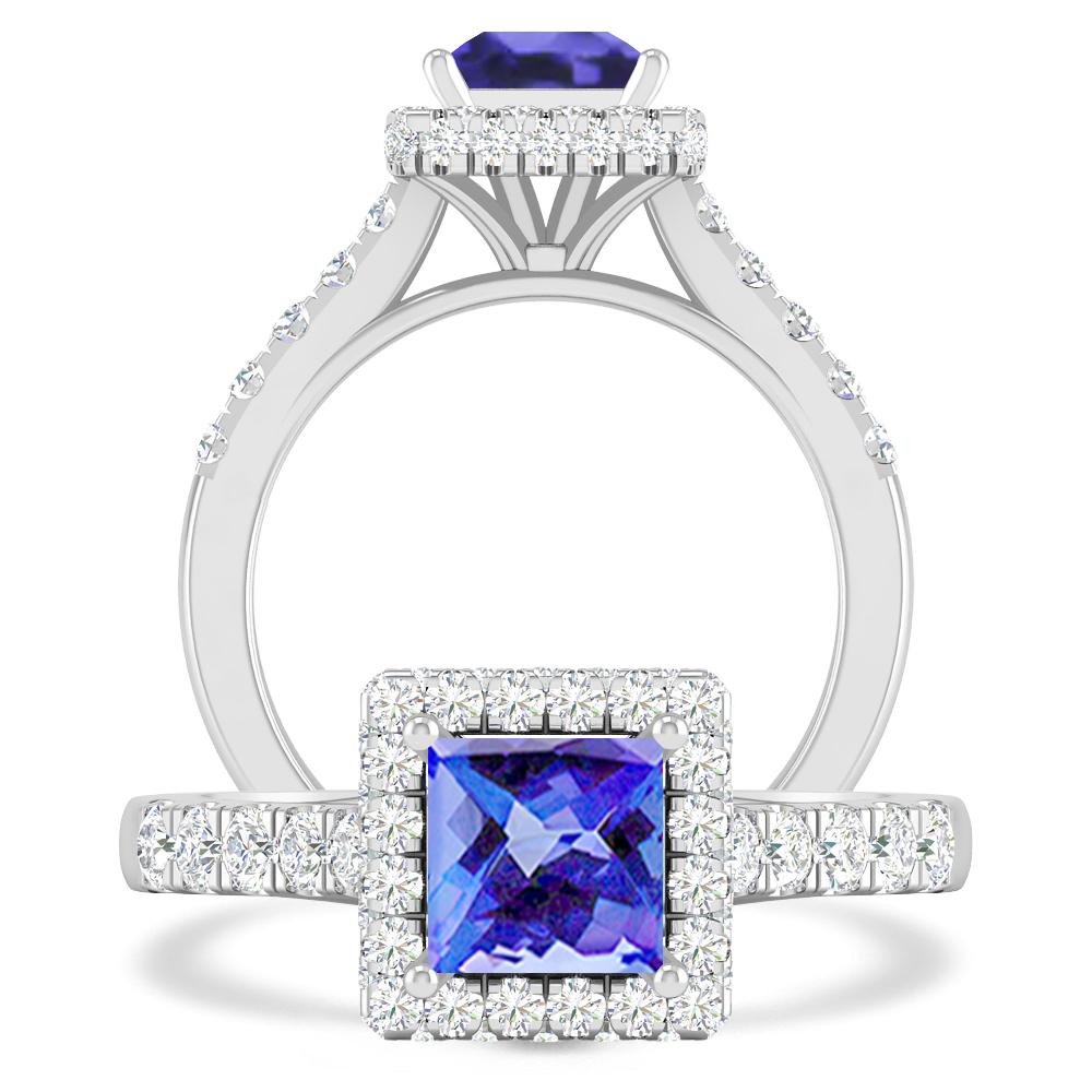 White Gold - Tanzanite