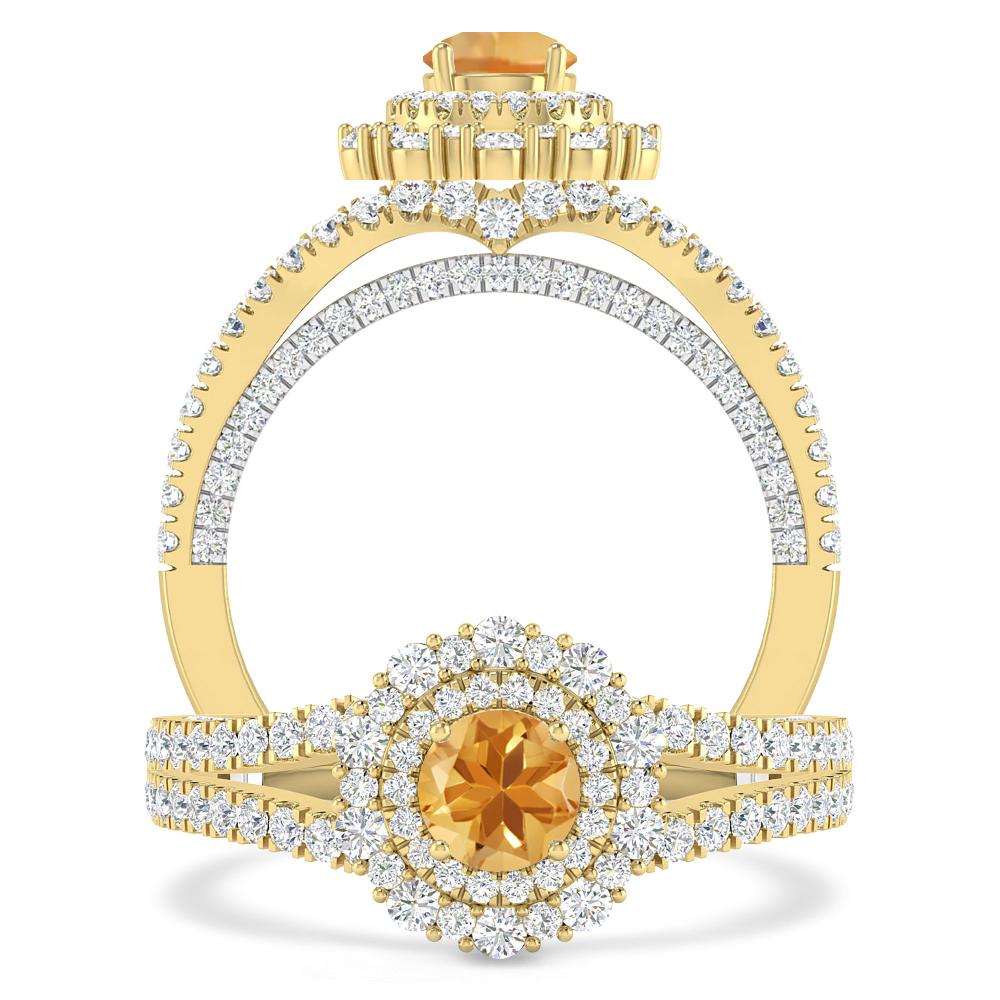 Yellow Gold - Citrine