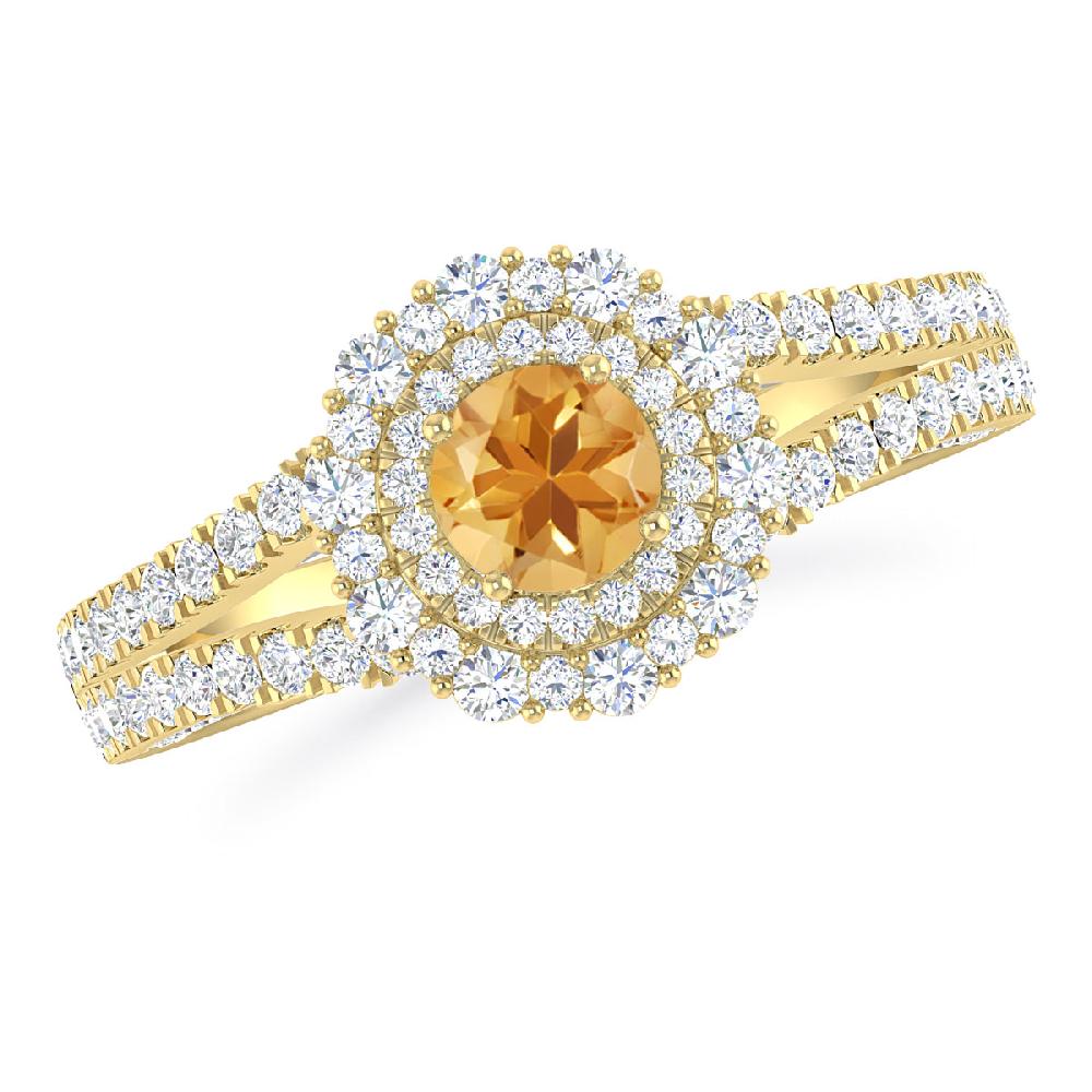 Yellow Gold - Citrine