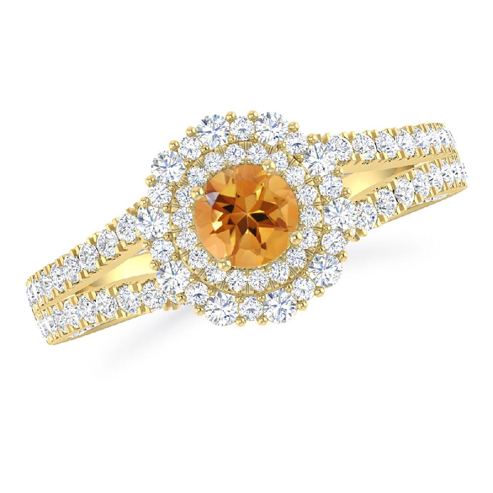 Yellow Gold - Citrine