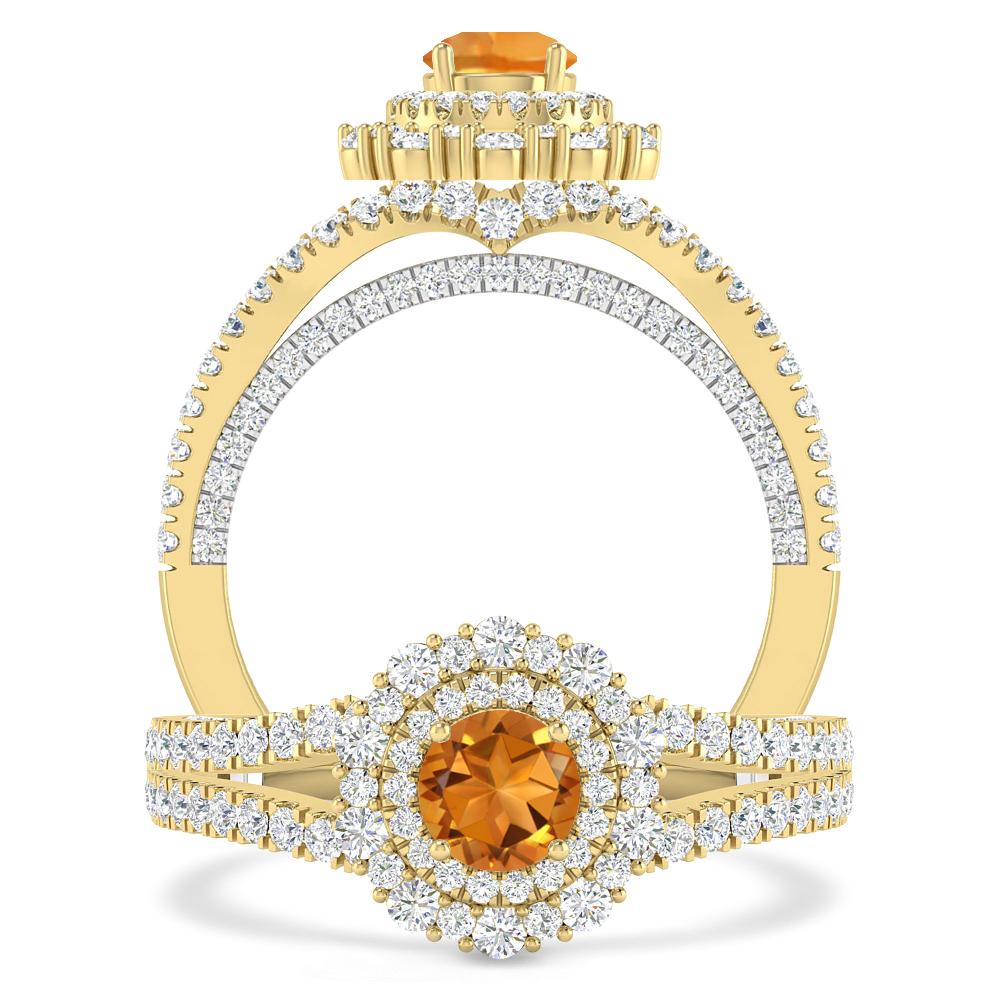 Yellow Gold - Citrine