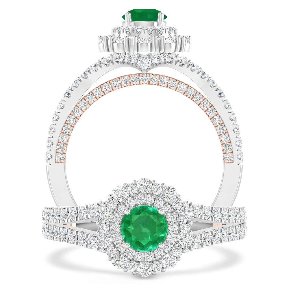 White Gold - Emerald