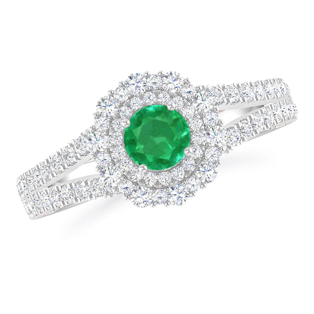 White Gold - Emerald