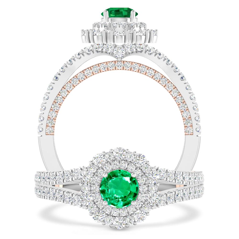 White Gold - Emerald